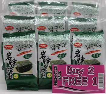 Yoroshii Korean Seaweed Sheets (B2F1)