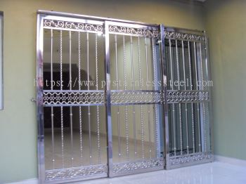 Stainless Steel Sliding Door