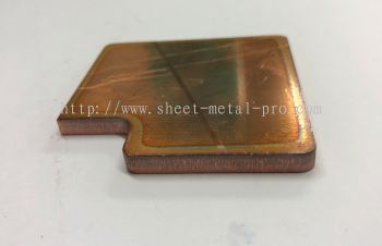 Copper Plate Fiber Laser Cutting