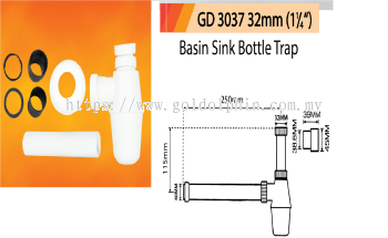 Basin Sink Bottle Trap