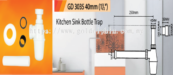 Kitchen Sink Bottle Trap