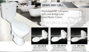 Washdown WC c/w Low Level Plastic Cistern