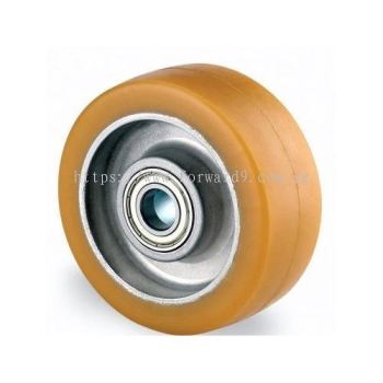 Cast Iron Polyurethane PU Wheel