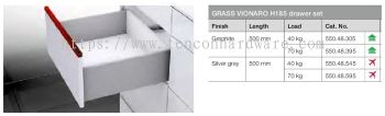 Grass Vionaro H185 Drawer Set