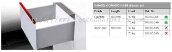 Grass Vionaro H249 Drawer Set