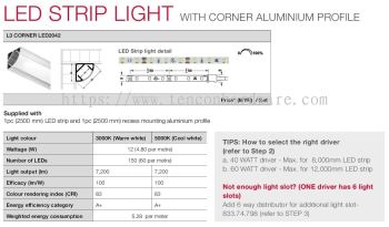 Corner LED2042