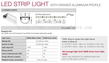 Drawer LED2042