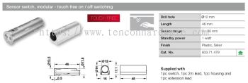 Sensor Switch, Modular - Touch Free On/ Off Switching