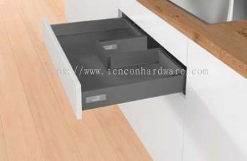 Drawer with Bottom Cutout, Height 70mm