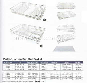 Multi Function Pull Out Basket