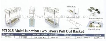 Multi Function Two Layers Pull Out Basket