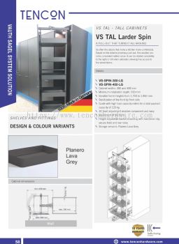 VS TAL-TALL CABINETS (VS TAL LARDER SPIN)