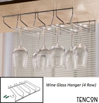 GHG-04 Multi Row Glass Rack