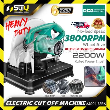 DCA AJG04-355S / AJG04-355 / AJG04355S Electric Cut Off Machine 2200W 3800RPM