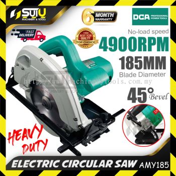 DCA AMY185 7" / 185MM Electric Circular Saw 1100W 4900RPM