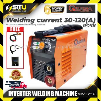 QUASA MMA-CY140 / CY140 MMA Mini Inverter Welding Machine w/ Accessories