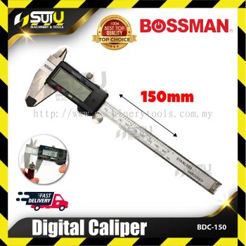 BOSSMAN BDC150 / BDC-150 6"/150mm Digital Caliper