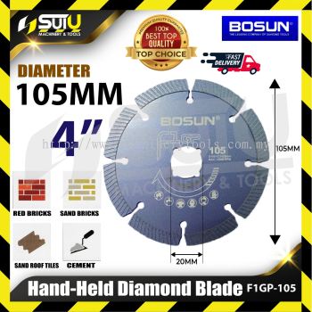 BOSUN F1GP / F1GP-105 4" Hand-Held Diamond Blade