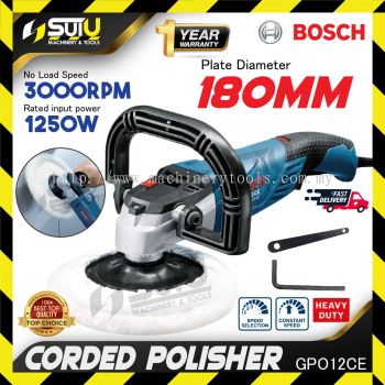 BOSCH GPO12CE / GPO 12CE / GPO 12 CE 7" / 180MM Corded Polisher / Car Polisher 1250W