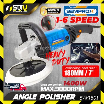 SEMPROX SAP1801 7" / 180MM Angle Poliser 1400W 3000RPM