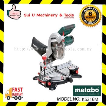 METABO KS 216M / KS216M 216MM Lazercut Mitre Saw 1100W (619216000)