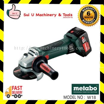 METABO W18 LTX 125Q Angle Grinder LTX Q 18V 125mm (5") 602174650