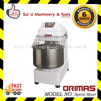 ORIMAS  HS20HT / HS20MT / HS-20MT 20L Spiral Mixer 0.75kw