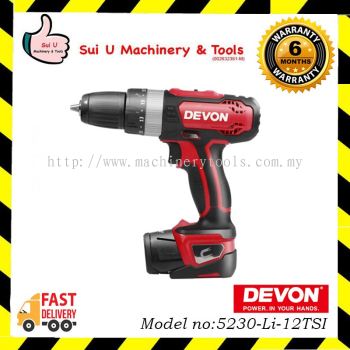 DEVON 5230-Li-12TSI Hammer Drill 12v