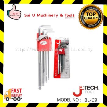 Jetech BL-C9 Ball Point Hex Key (Extra Long)