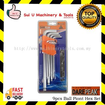 DAREPEAK Ball Point Hex Set 9Pcs