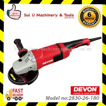 DEVON 2830-26-180 Angle Grinder 180mm 2600w