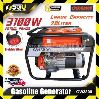 OGAWA GW3800 20L Professional Gasoline Generator 3100W