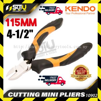 KENDO 10902 115MM / 4-1/2'' Side Cutting Mini Plier