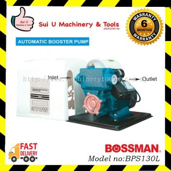 BOSSMAN BPS130L 0.5HP Automatic Booster Pump 370W w/ 100% Copper Wire