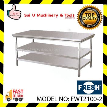 FRESH FWT2100-2 Working Table 2 Layer 210x76x85cm