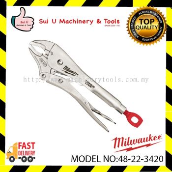 MILWAUKEE 48-22-3420 254mm 10  TORQUE LOCK™ Curved Jaw Locking Pliers