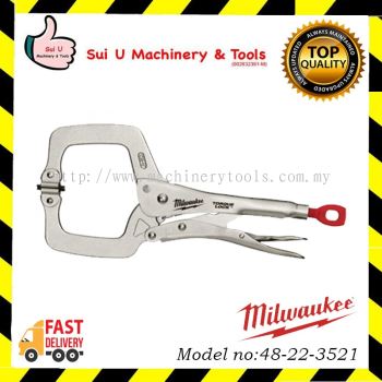 MILWAUKEE 48-22-3521 11" TORQUE LOCK™ Locking C-Clamp Swivel Jaws