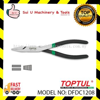 TOPTUL DFDC1208 8'' Heavy Duty Flat Nose Duck Bill Pliers