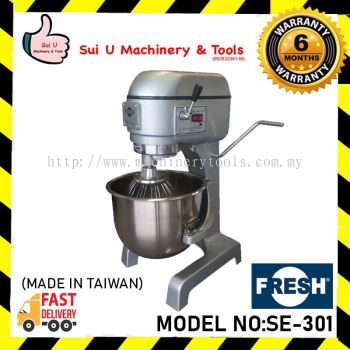 FRESH SE301/ SE-301 30 Litre Food Mixer 0.75KW (Made in Taiwan)