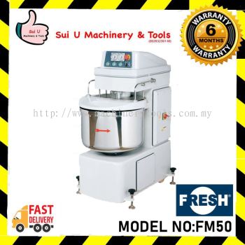 FRESH FM50 3.3kW/415V/50Hz 75L Spiral Mixer Bakery Equipment