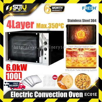 FRESH EC01E 100L 4-Layers Electric Convection Oven 6.0kW