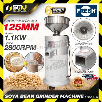 FRESH FDM-125 / FDM125 5 inch Soya Bean Grinder / Soya Bean Processing Machine 1.1kW