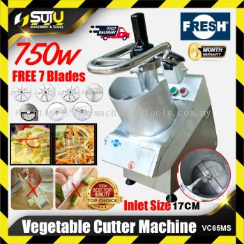 FRESH VC65MS Vegetable Cutter Machine 750W w/ Free 7 Blades