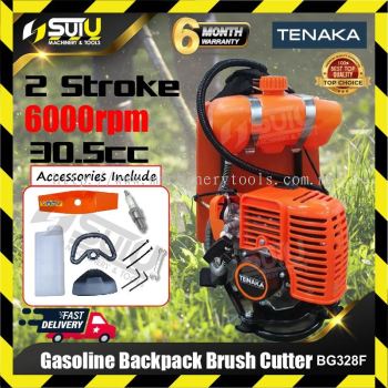TENAKA / TANAKA BG328F 30.5CC 2 Stroke Gasoline Backpack Brush Cutter 6000RPM