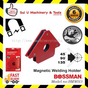 BOSSMAN BMWH3 3" Magnetic Welding Holder