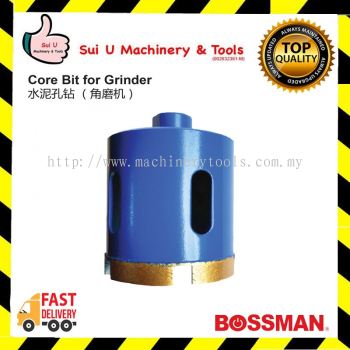 BOSSMAN Core Bit for Grinder M10 Shank 16~50mm Diameter