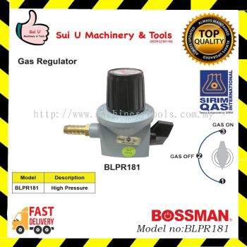 BOSSMAN BLPR181 High Pressure Gas Regulator