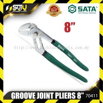 SATA 70411 Groove Joint Pliers 8"/200mm Length