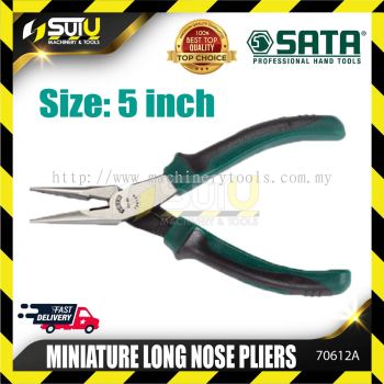 SATA 70612A Miniature Long Nose Pliers 5″