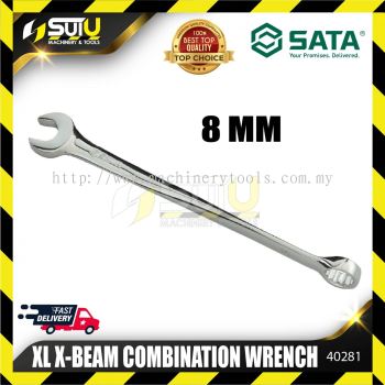 SATA 40281 X-beam Combination Wrench 8mm